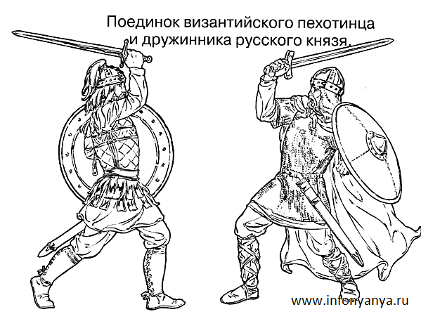 Раскраски на тему Воины, рыцари, солдаты. Раскраска_1