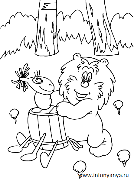 Раскраски из мультфильма 