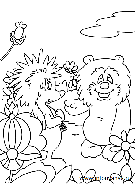 Раскраски из мультфильма 