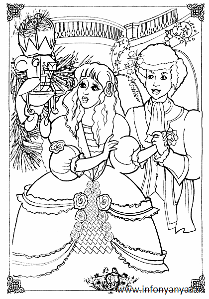 Раскраски из мультфильма «Щелкунчик (2004)». Раскраска_1