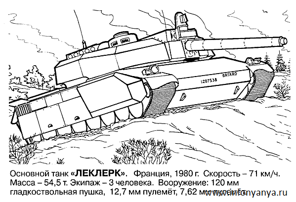 Танки. Раскраска_26
