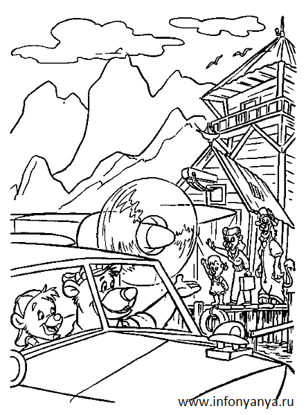 Раскраски из мультфильма 